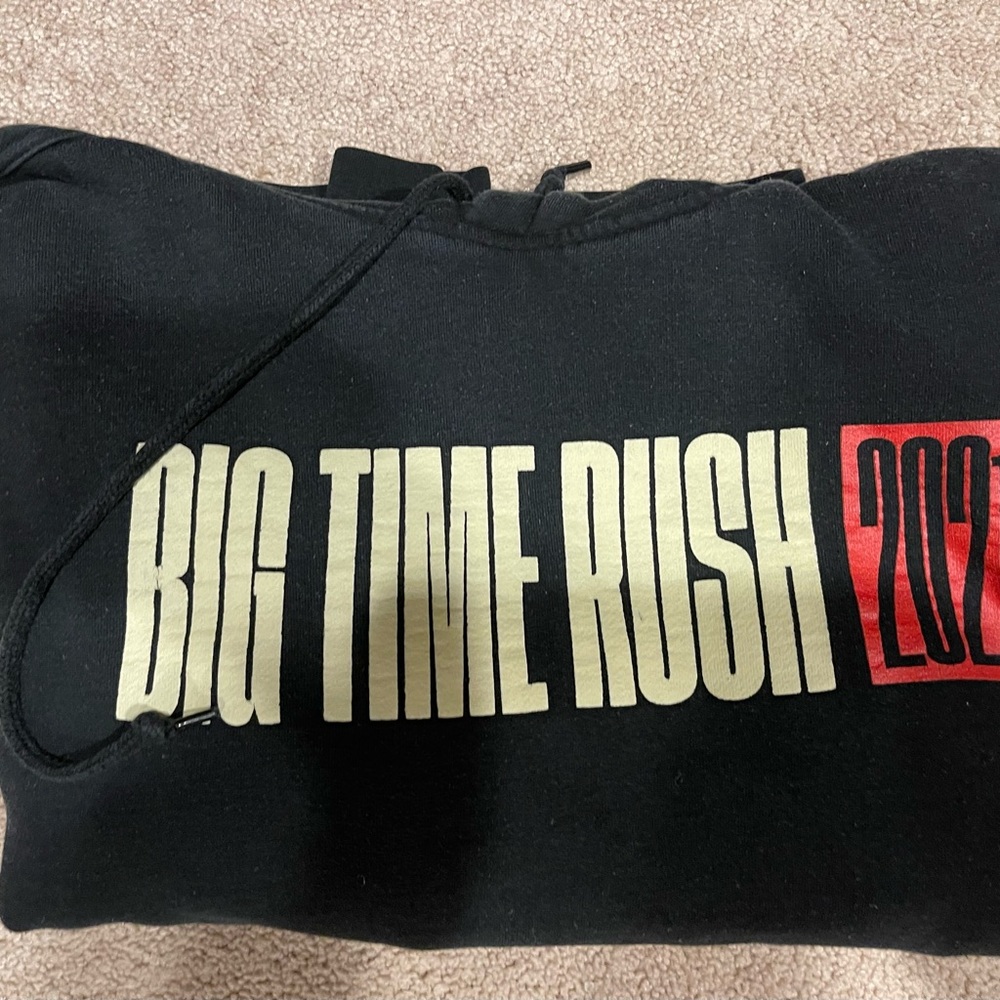 Big Time Rush hoodie VGUC due to some fading